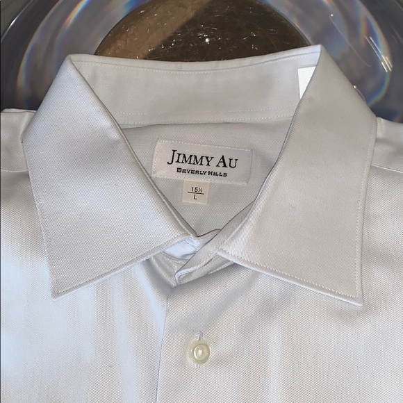 Jimmy Au Beverly Hills Dress Shirt size 15 1/2 - Picture 2 of 8